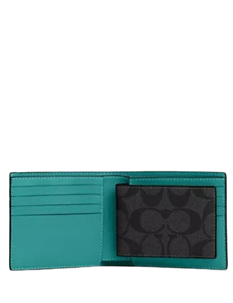 Coach 3 In 1 Wallet In Signature Canvas Brixton Baker