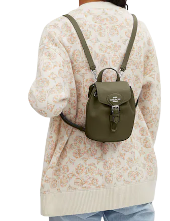 Coach Outlet Amelia Convertible Backpack Green