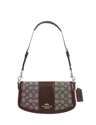 Coach Andrea Shoulder Bag in Signature Jacquard