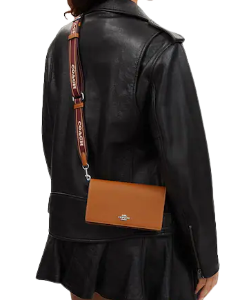 Coach foldover bag on sale
