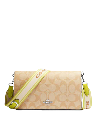 Coach anna foldover crossbody hotsell