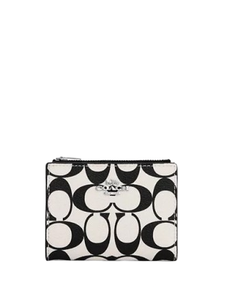 Coach canvas discount wallet