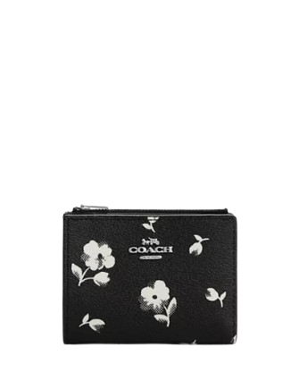 Coach wallet sales flower print