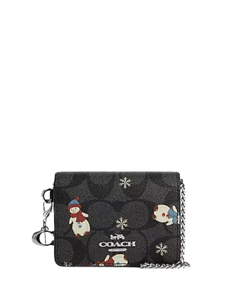 Coach snowman wallet Clearance