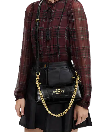 Coach 2025 crocodile bag