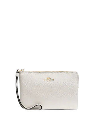 COACH®: Double Corner Zip Wristlet