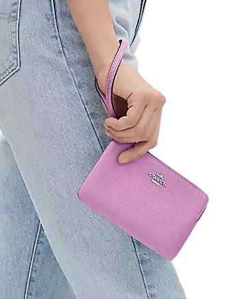 Coach Corner Zip Wristlet | Brixton Baker Coach Corner Zip Wristlet | Brixton Baker