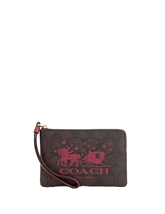 Coach new 2025 york wristlet