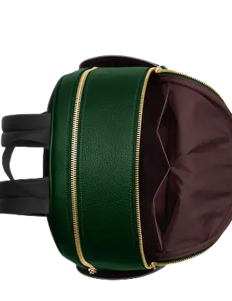 Coach green backpack sale