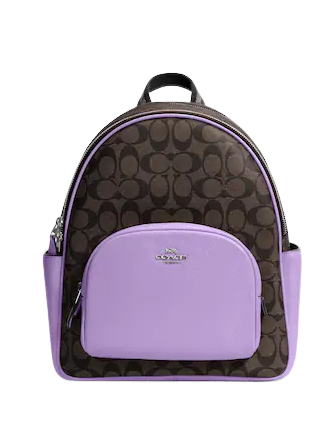Coach Court Backpack In Signature Canvas | Brixton Baker
