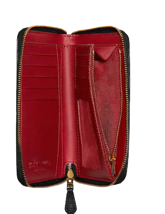 Coach Disney Mickey Mouse X Keith Haring Medium Id Zip Wallet