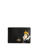 Coach Disney X Coach Card Case With Evil Queen Motif