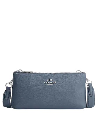 Coach double zip bag hotsell