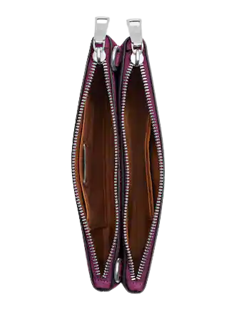 Coach Double Zip Crossbody Brixton Baker