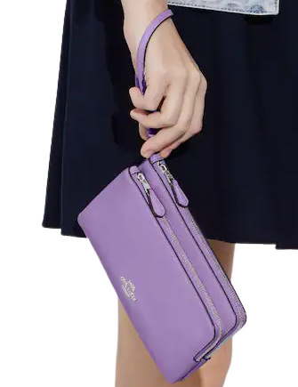 Coach Double Zip Wallet