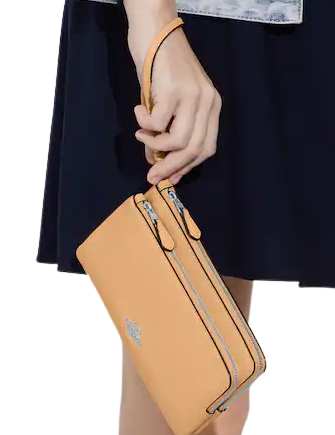 Coach Double Zip Wallet