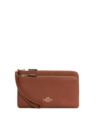 Coach Double Zip Wallet
