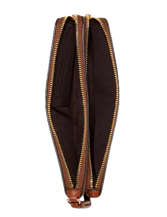 Coach Double Zip Wallet