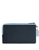 Coach Double Zip Wallet In Colorblock