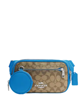 Coach Elias Belt Bag In Colorblock Signature Canvas | Brixton Baker