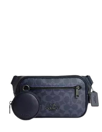 Coach Elias Belt Bag in Signature Denim