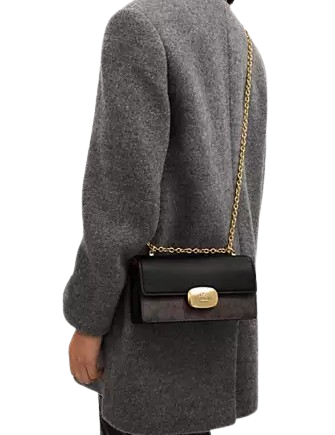 Coach Eliza Flap Crossbody In Signature Canvas | Brixton Baker Coach Eliza Flap Crossbody In Signature Canvas | Brixton Baker