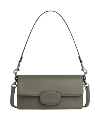 COACH ショルダーバッグ ELIZA レザー フラップ クロスボディチェーン Coach Eliza Flap Crossbody With Leather Covered Closure | Brixton