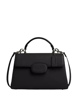 Coach Eliza Top Handle With Leather Covered Closure | Brixton Baker Coach Eliza Top Handle With Leather Covered Closure | Brixton Baker