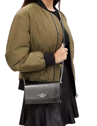 Coach Flap Clutch Crossbody Brixton Baker