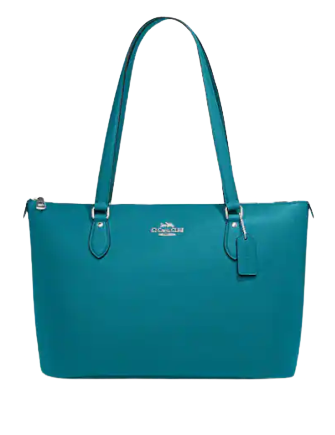 Coach turquoise tote Clearance