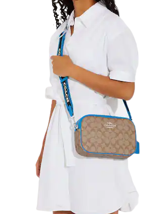 Coach signature canvas camera bag 2025