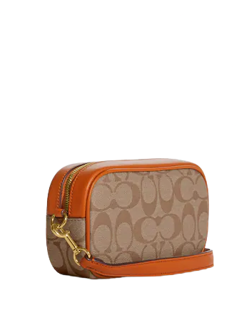 Coach Jamie Wristlet In Signature Canvas