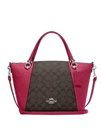 Coach f28989 small kelsey sales satchel in signature canvas