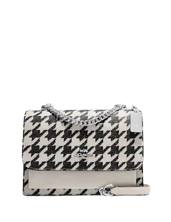 LV Alt. Gray & White Checkered Crossbody Wallet & Purse