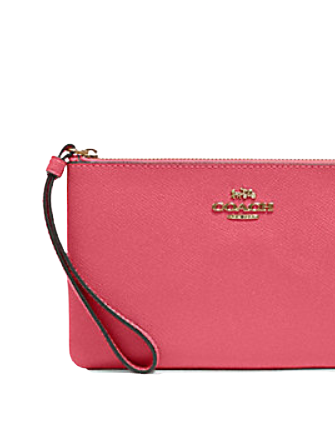 Coach wristlet pink Clearance
