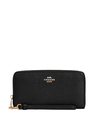 Coach Long Zip Around Wallet