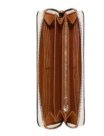 Coach Long Zip Around Wallet