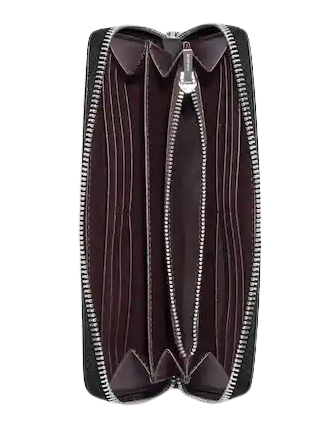 Coach Long Zip Around Wallet