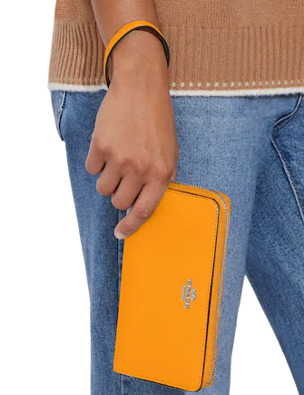 Coach Long Zip Around Wallet
