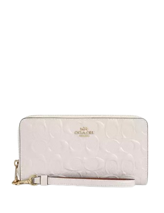 Coach Long Zip Around Wallet In Signature Leather | Brixton Baker