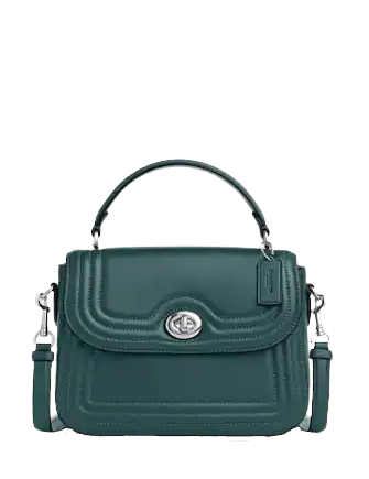 Coach Marlie Top Handle Satchel with Border Quilting