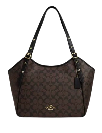Coach Meadow Shoulder Bag In Signature Canvas Brixton Baker