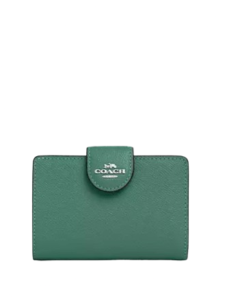 Coach 6390 medium corner zip wallet Clearance