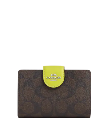 Coach Brown & Green Signature Tech Phone Wallet, Best Price and Reviews