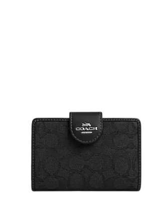 Coach Medium Corner Zip Wallet In Signature Jacquard | Brixton Baker Coach Medium Corner Zip Wallet In Signature Jacquard | Brixton Baker