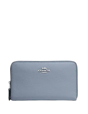 Coach Outlet Medium ID Zip Wallet Women s Wallets Grey