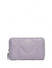 Coach Medium Id Zip Wallet With Puffy Diamond Quilting