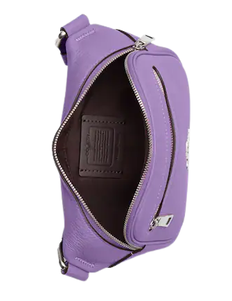 Coach belt bag in refined pebble leather online