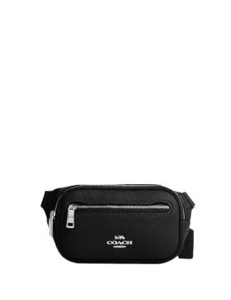 Coach Outlet Mini Belt Bag - Black - One Size