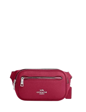 Coach pink discount belt bag